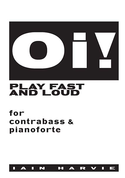 Oi! for contrabass and pianoforte
